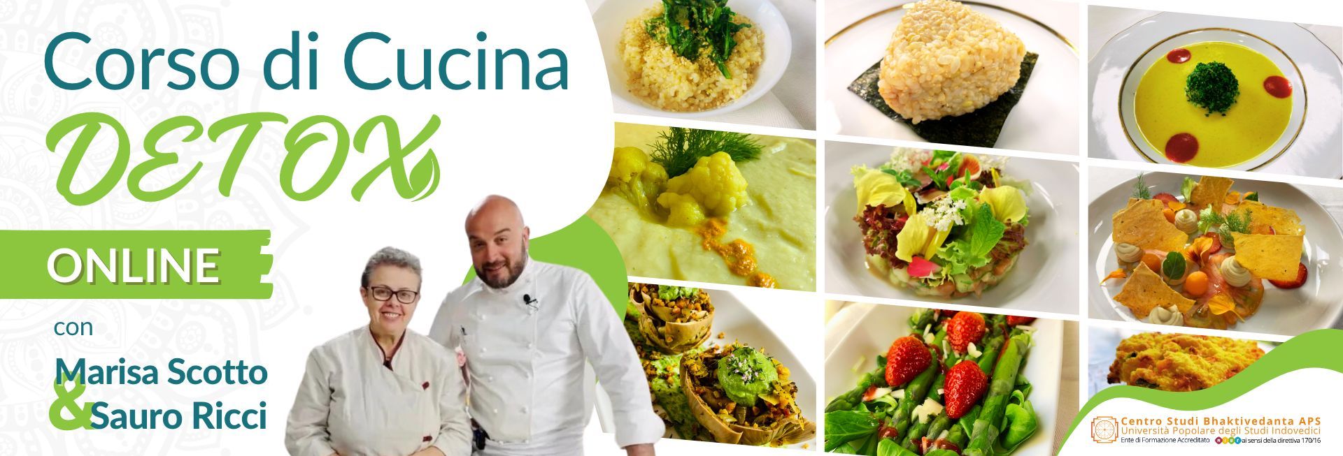 Corso in presenza presso Cucina per l'anima di cucina naturale vegetale