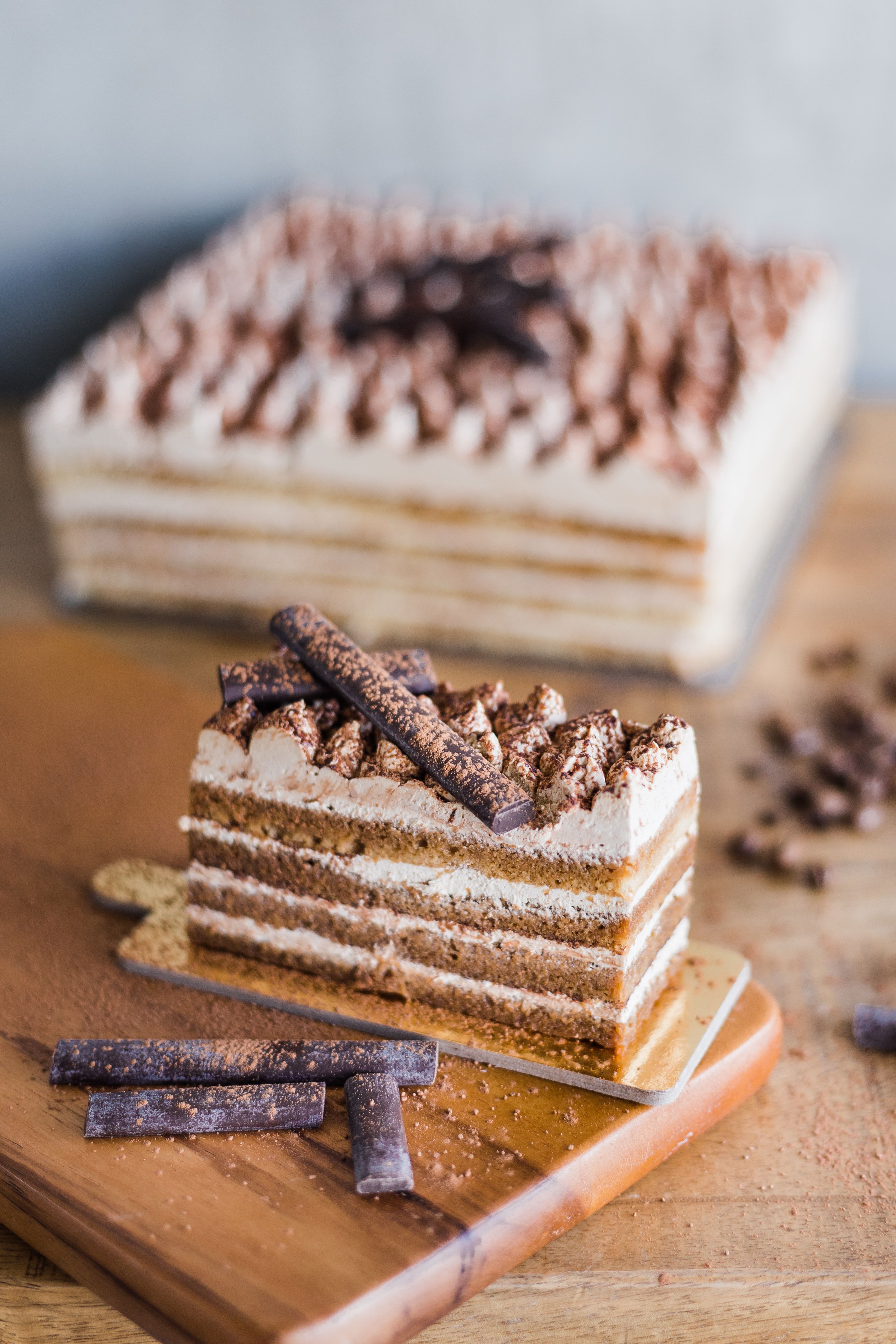 Tiramisù con cioccolato